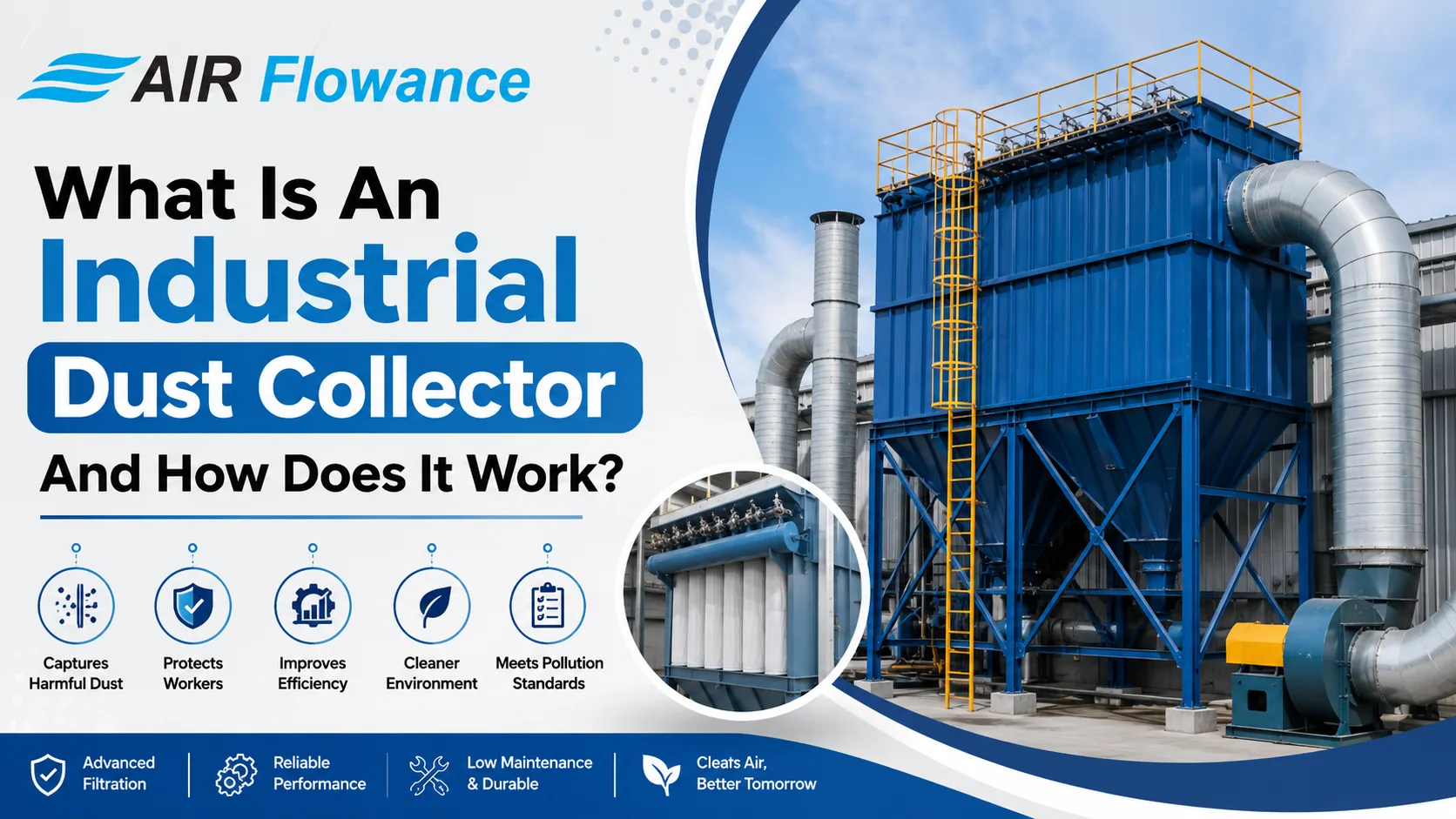 Read more about the article What Is An Industrial Dust Collector And How Does It Work?